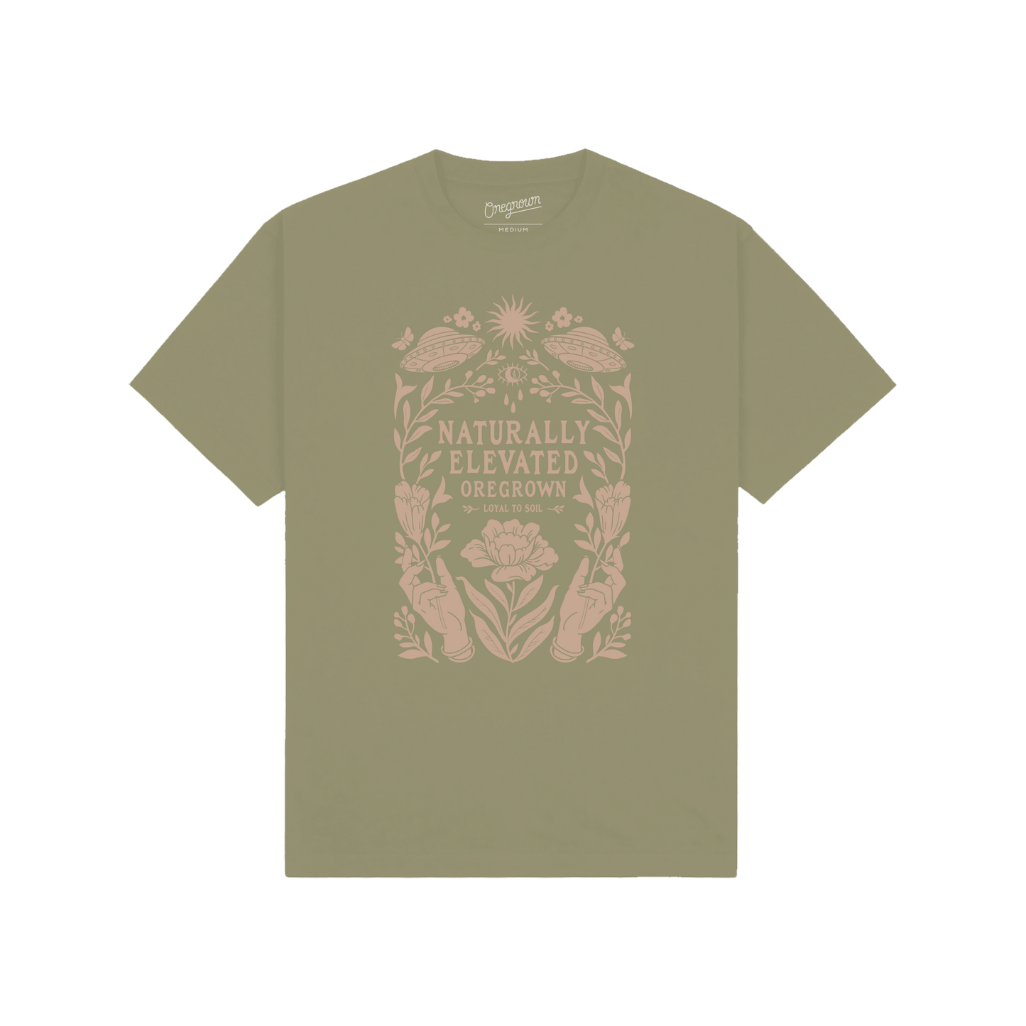 Elevated Womens Tee | Olive