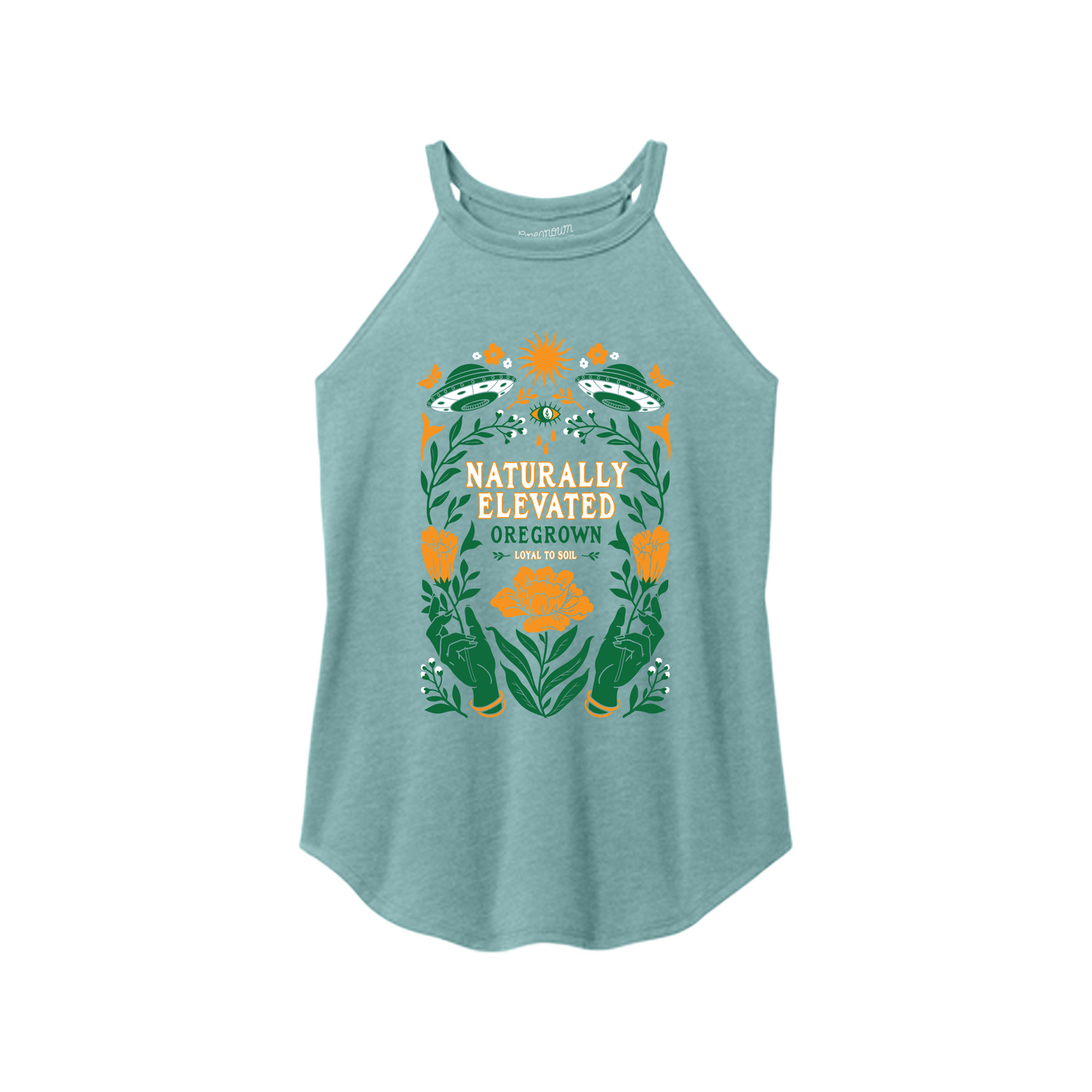 Elevated Womens Tank | Eucalyptus